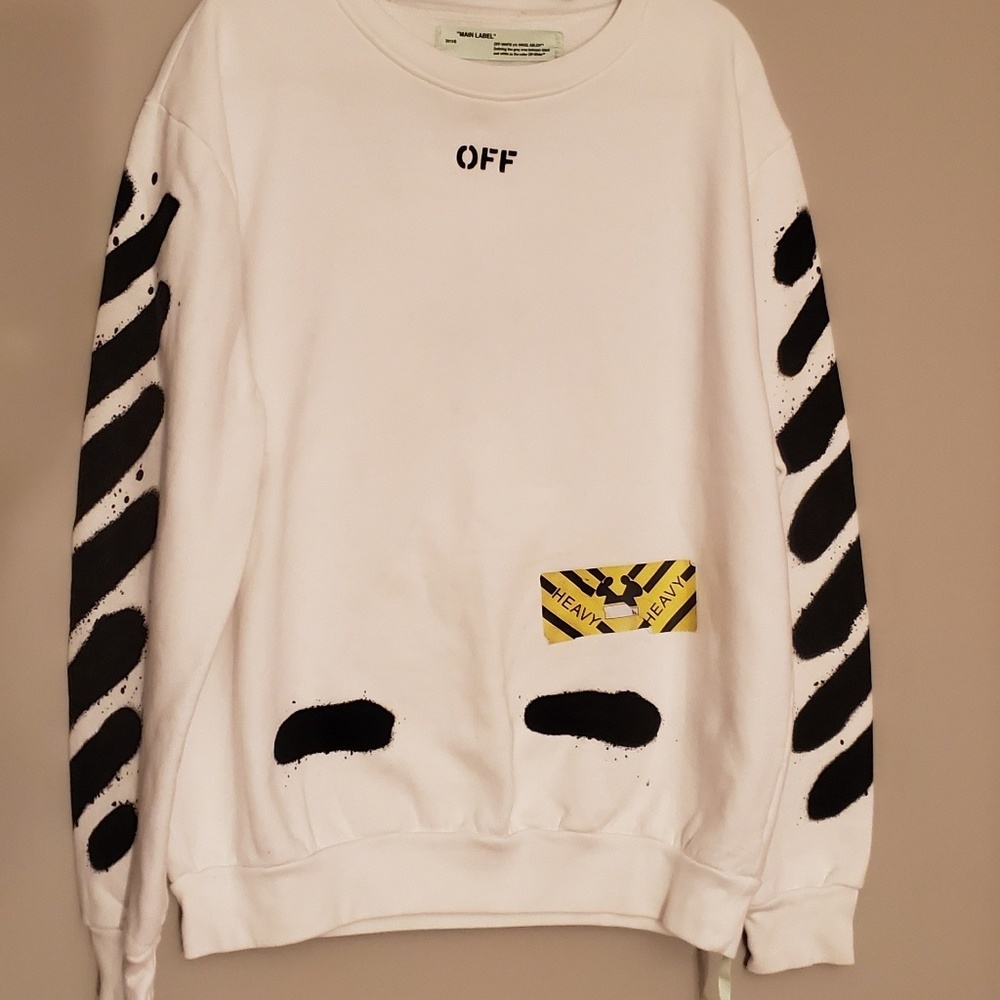 Off-White Best Condition Used Sweater Limited Ed.